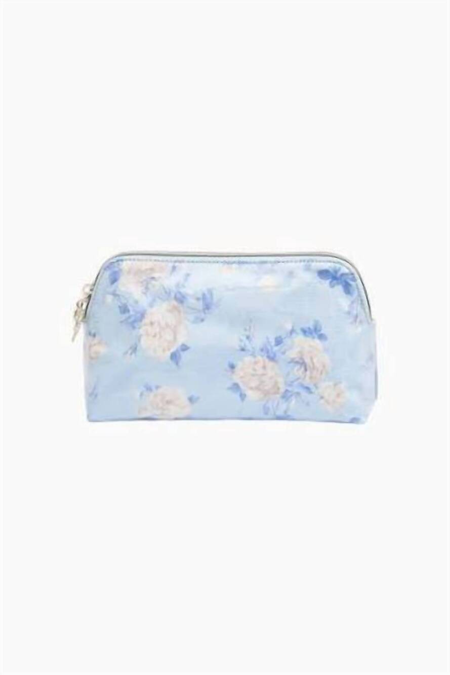 NEW LOVESHACKFANCY small travel pouch in whisper blue